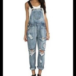 One Teaspoon Cobain Overalls